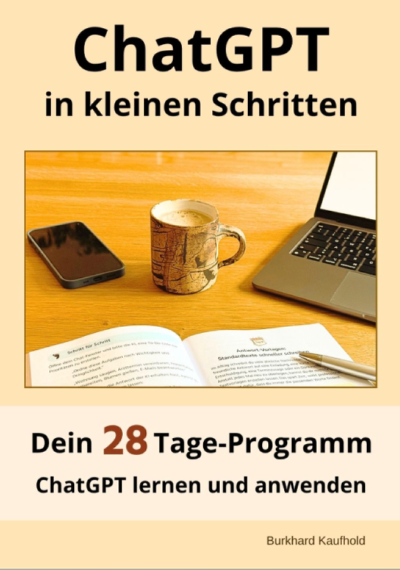 ChatGPT in kleinen Schritten Buchcover
